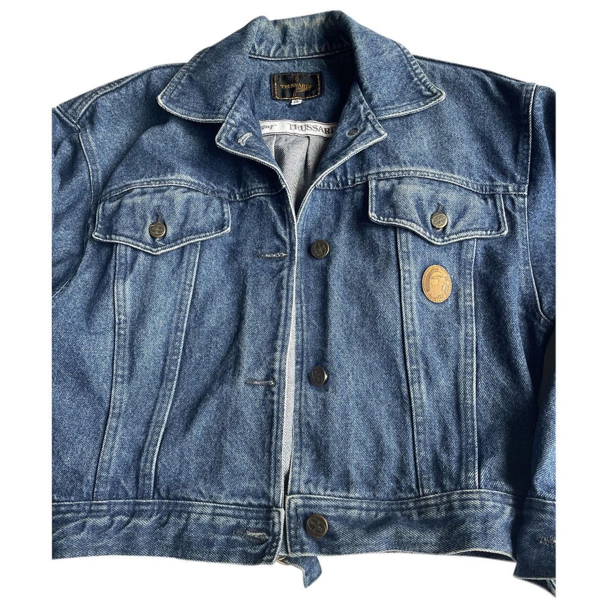 Jacket Trussardi Jeans Blue size 42 IT 